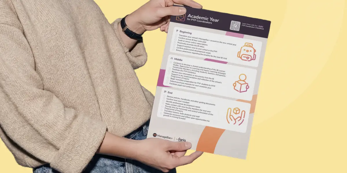 Your Academic Year Ahead (PYP) - ManageBac+