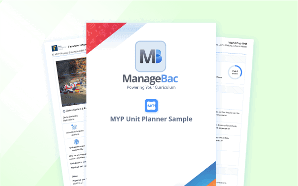 MYP单元计划样本 - ManageBac+