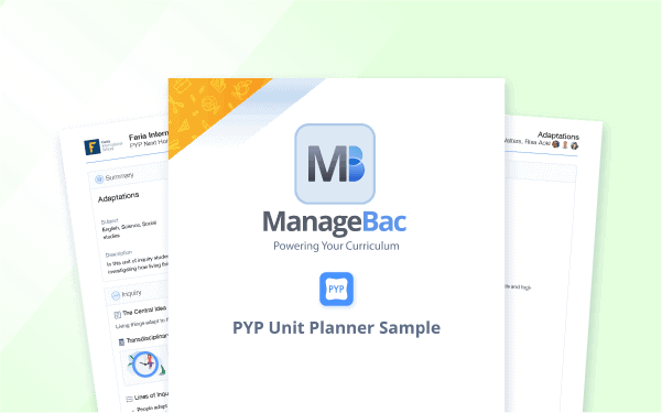 PYP单元计划样本 - ManageBac+