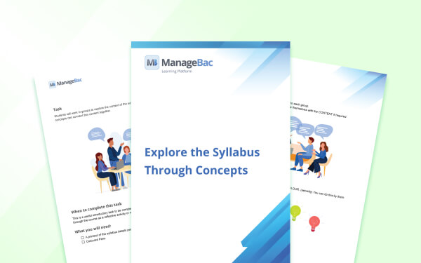 通过概念探索教学大纲 - ManageBac+
