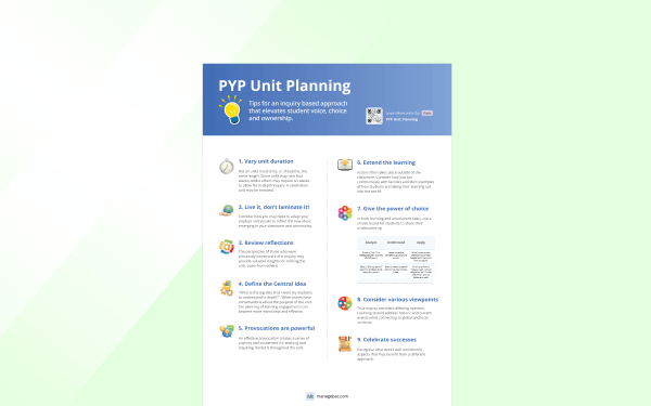 PYP单元计划 - ManageBac+