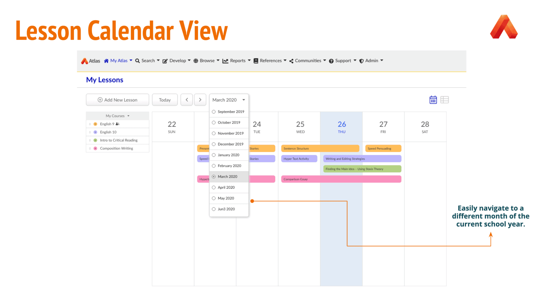 Calendar View